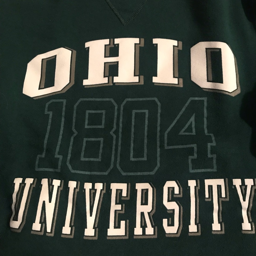 OHIO UNIVERSITY crew neck sweatshirt